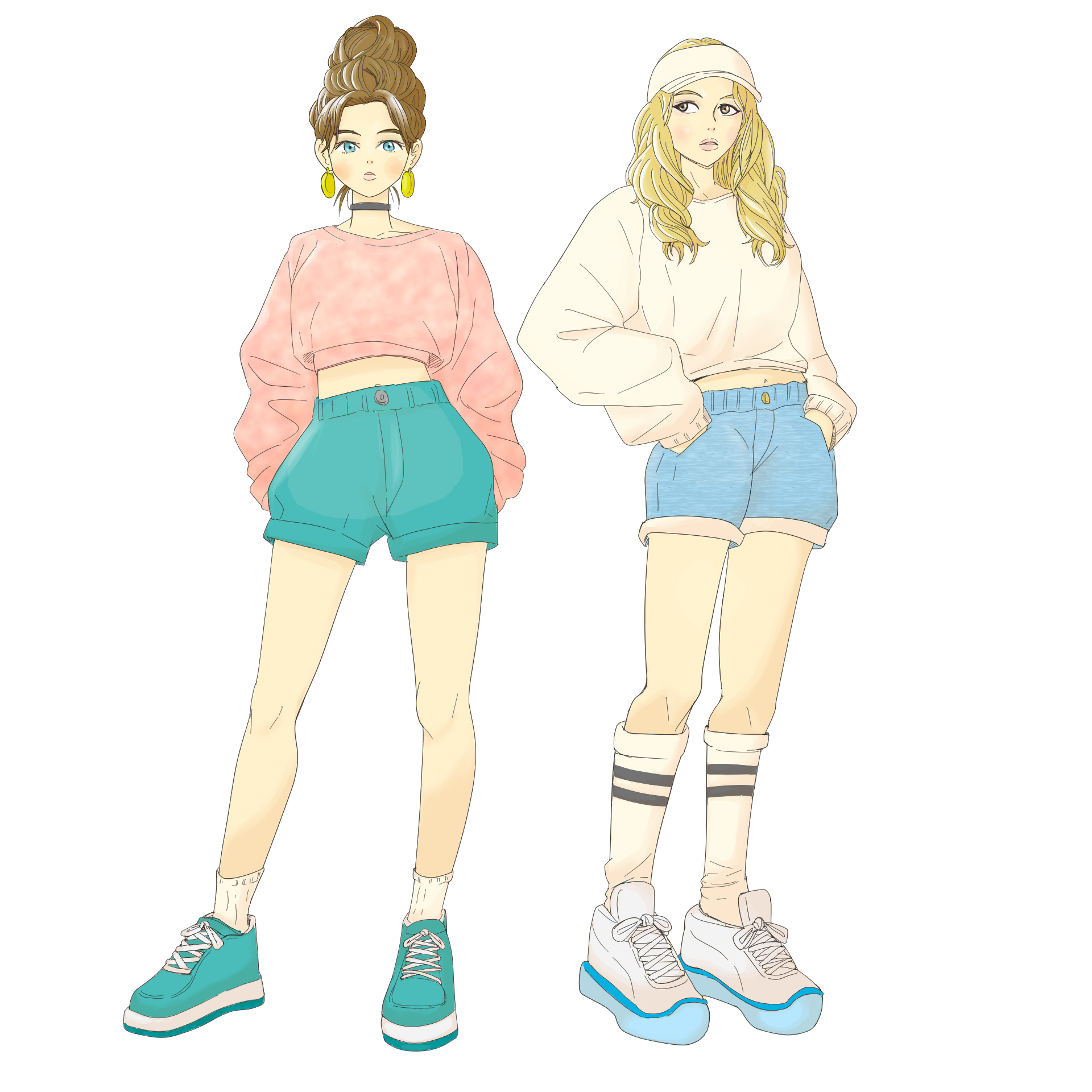 ファッションイラスト
ノゾエタカフミ
若い女性
ストリートファッション