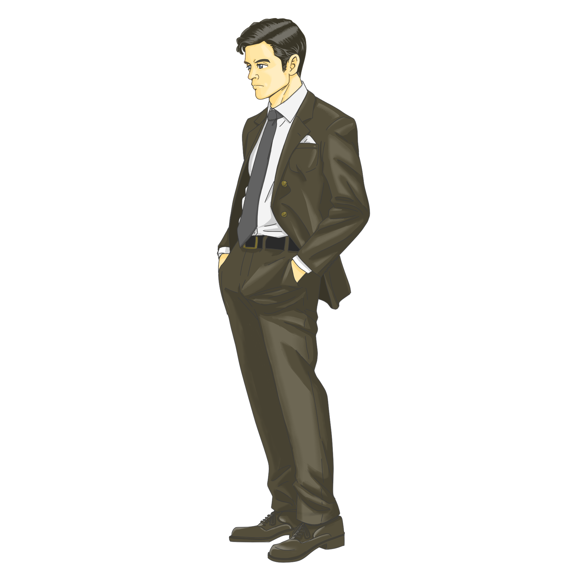 ファッションイラスト
ノゾエタカフミ
スーツ男性