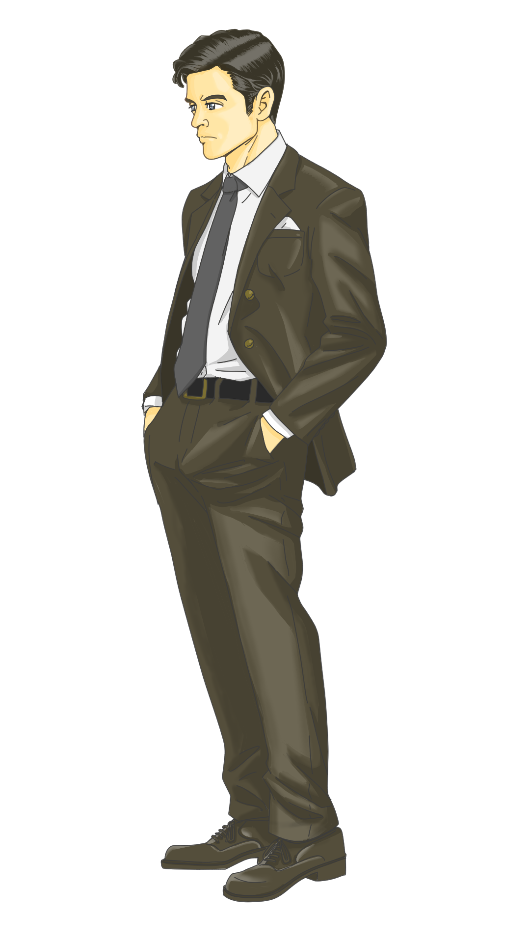 スーツ男性
イラスト