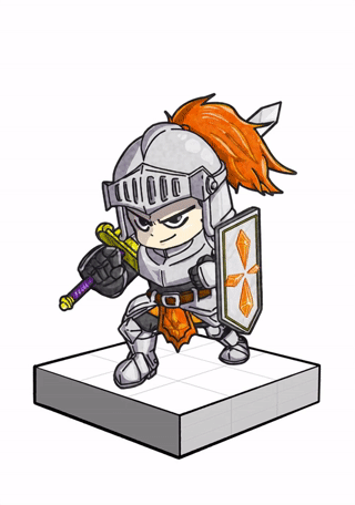 ノゾエタカフミ SDキャラ RPG イラスト ゲーム