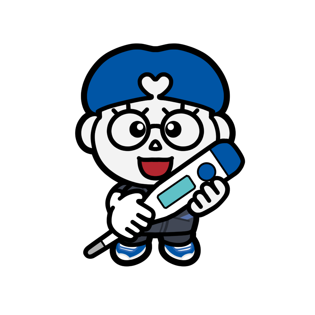 熊本機能病院 キャラクター キノウくん アシタちゃん イラスト 看護師